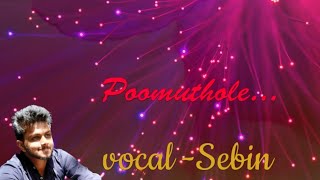 Poomuthole | Joseph | malayalam movie hits | cover Sebin