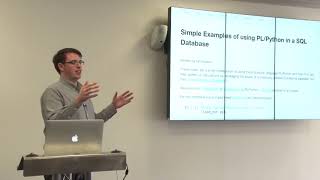 Ian Huston Massively Parallel Processing with Procedural Python
