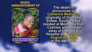 Catherine Mathurin short