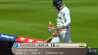 Ravindra Jadeja out / ravindra jadeja / India vs New Zealand live match #shorts