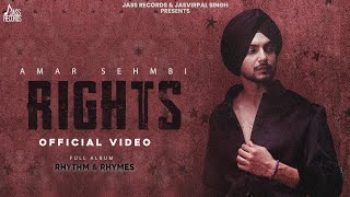 Changa Hoya Haq Ch Koi Nhi Khadeya | Rights | Amar Sehmbi | New Punjabi Songs 2024 | Latest Songs