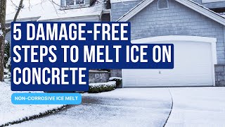 How To Use Safe Paw Ice Melt on Concrete?