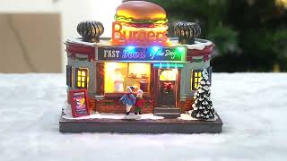 Glow Igloo Decoration for Burger Restaurant for Landscape Villa House Crafts Holiday Gifts