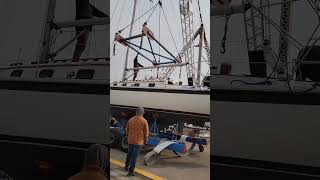 Moonrise Launch - Port Superior - 24 May 2023 #sailboat #portsuperior #launch #apostleislands