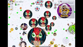 【Agar.io Mobile】過密狙い食い朝コマ鯖3人で潰してみた！ with DeavLos Gran