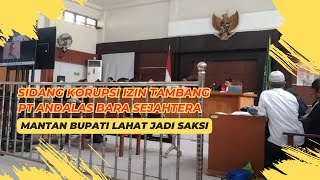 Live! Jadi Saksi, Mantan Bupati Lahat Mengaku Tak Kenal Terdakwa