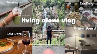 Vlog// Solo date, Making my vision board, Cooking and Many more…