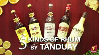 5 Kinds of Rhum by Tanduay