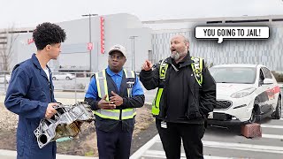 Stealing Car Parts Prank!