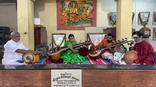 Veena Recital by Kalaimamani Smt N Vijayalakshmi \u0026 Sri Suddarsan Sivakumar