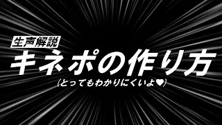 【生声解説】Aviutlで作る簡単な文字モーション(キネポ)