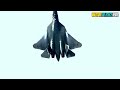 sukhoi su 57 in action with crazy maneuver