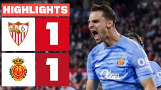 SEVILLA FC 1 - 1 RCD MALLORCA I HIGHLIGHTS LALIGA EA SPORTS