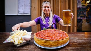 Over 90% of People FAIL Remy's Chicago Style Deep Dish Pizza Challenge!!