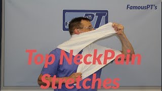 Top Three Neck Pain Stretches (DIY)