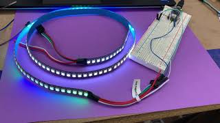 Midterm progress - Addressable LEDs