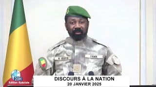 #Discours  de la Nation de général ASSIMI GOITA du 20 janvier 2025