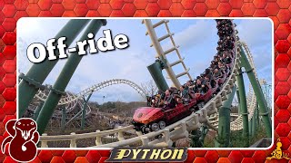 [#Efteling 4K] Python - Off-ride (2025)