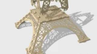 Présentation Tour Eiffel Déco en MDF Intérieur Créatifs