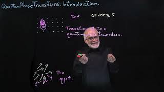 Introduction to Quantum Phase Transition Lecture 1 -- By Prof. George Batrouni