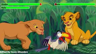 The Lion King (1994) I Just Can't Wait To Be King with healthbars