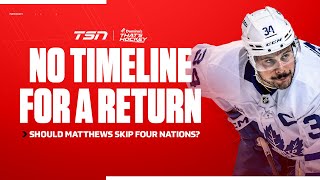 Should Leafs panic \u0026 should Matthews skip 4 Nations?