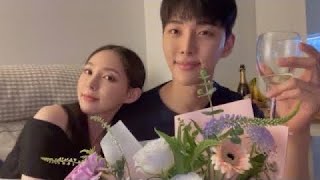 VLOG 새로운 집에서 맞는 둘만의 홈파티🥂🍾🎉