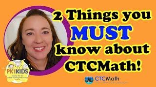 2 Things You MUST Know About CTCMath! (Watch this first if you want to use it for homeschool)