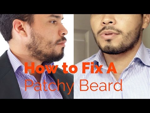 How to Fix a Patchy Beard How to Fix a Patchy Beard
