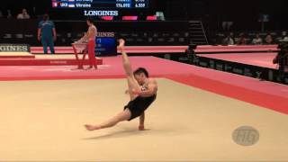 LEE Chih Kai (TPE) - 2015 Artistic Worlds - Qualifications Floor Exercise