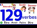 129 verbes les plus fréquents en français | Easy French | Apprendre le français débutant