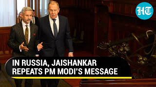 Jaishankar delivers PM Modi's message to Russia on Ukraine war; 'Major consequences...'