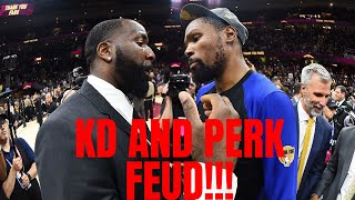 NBA Twitter Drama! Kevin Durant and Kendrick Perkins Feud, Shots Fired!