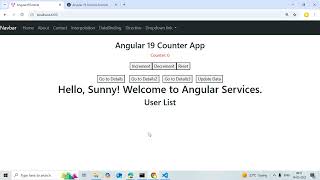 Angular 19 Tutorial #29 | Services with Standalone Components | Complete Guide with Examples