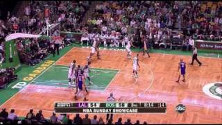 Lakers 90 @ Celtics 89 | Kobe game-winner over Ray Allen | 01-31-10