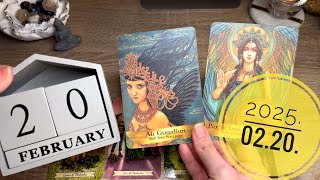 🌅02.20. Csütörtök - Napi Tarot és Jóskártya elemzés 12 csillagjegynek - Angyali üzenettel💜⚜️