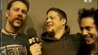 Metallica - MTV Europe Music Awards - Jason's Video Diary (1996) [TV Broadcast]