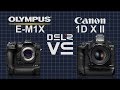 Olympus OM-D E-M1X vs Canon EOS-1D X Mark II