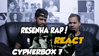 RESENHA RAP! - Cypherbox 7 - ADL, CHS, Coruja BC1 \u0026 Dexter - \