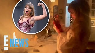 See VIDEO of Taylor Swift Putting Out Fire in Her Home: "Our Purses Are Ruined" | E! News