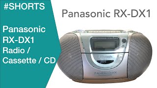 The Panasonic RX-DX1 Radio / Cassette / CD #SHORTS