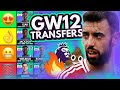 FPL GW12 BEST TRANSFERS! | Transfer Tier List for Gameweek 12 🕵️ | Fantasy Premier League 2024/25