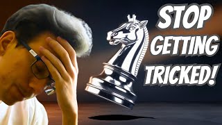 3 Powerful Patterns to STOP BLUNDERING Against Knights in Chess!