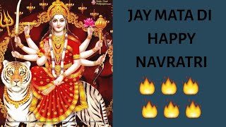 Navratri -नवरात्रि- DURGA MA MAIYA JI KE STATUS-FULL SCREEN -Happy navratri song watsapp  sky world