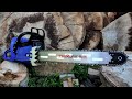 Holzfforma G366 chainsaw - testing with big and aggressive .404 chain !!!