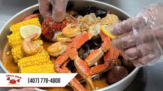 Enjoy The Best Seafood Restaurant in Kissimmee - Crazy Crab Seafood