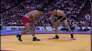 100KG Kurt Angle (USA) vs Arawat Sabejew (GER) - 1995 World Championships