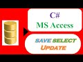 C# ListView Access DataBase -  SAVE ,RETRIEVE, UPDATE,CLEAR