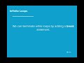 AP CS A 4.1 - while Loops (OUTDATED)