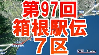 第97回 箱根駅伝 7区 ダイジェスト 2021